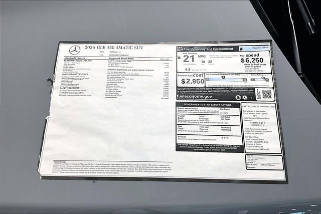 New 2026 Gray Mercedes-Benz GLE 450 image 27