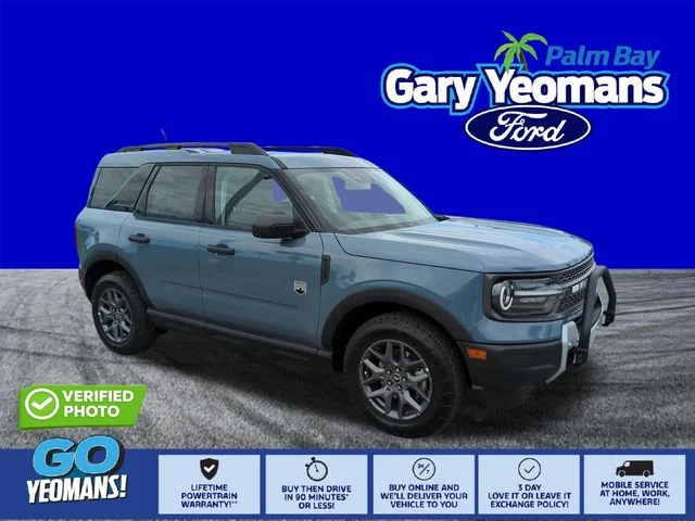 New 2026 Azure Gray Metallic Tri-Coat Ford Big Bend® image 1