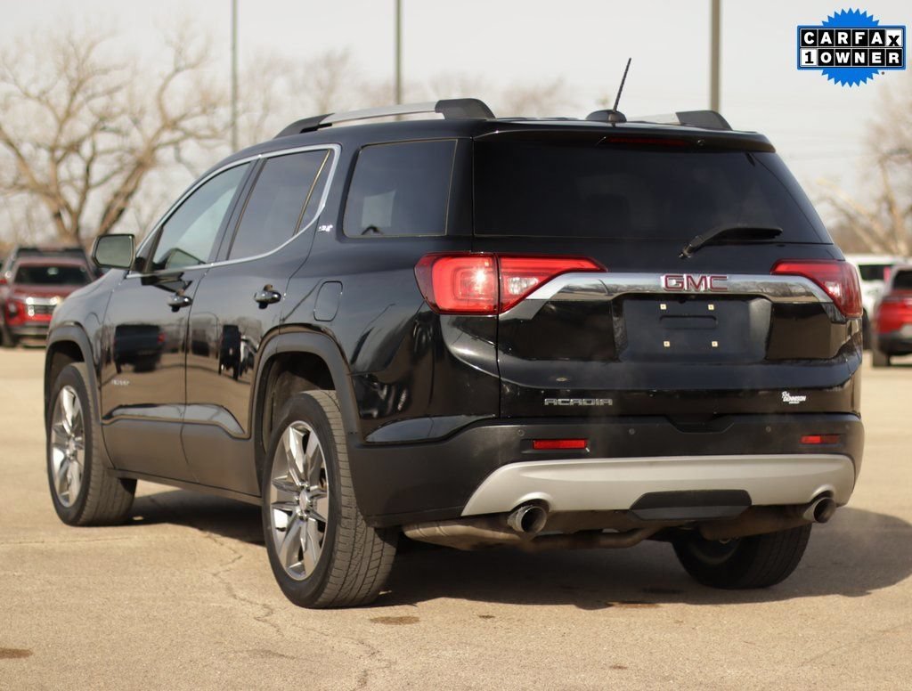 Used 2017 EBONY TWILIGHT METALLIC GMC SLT image 5