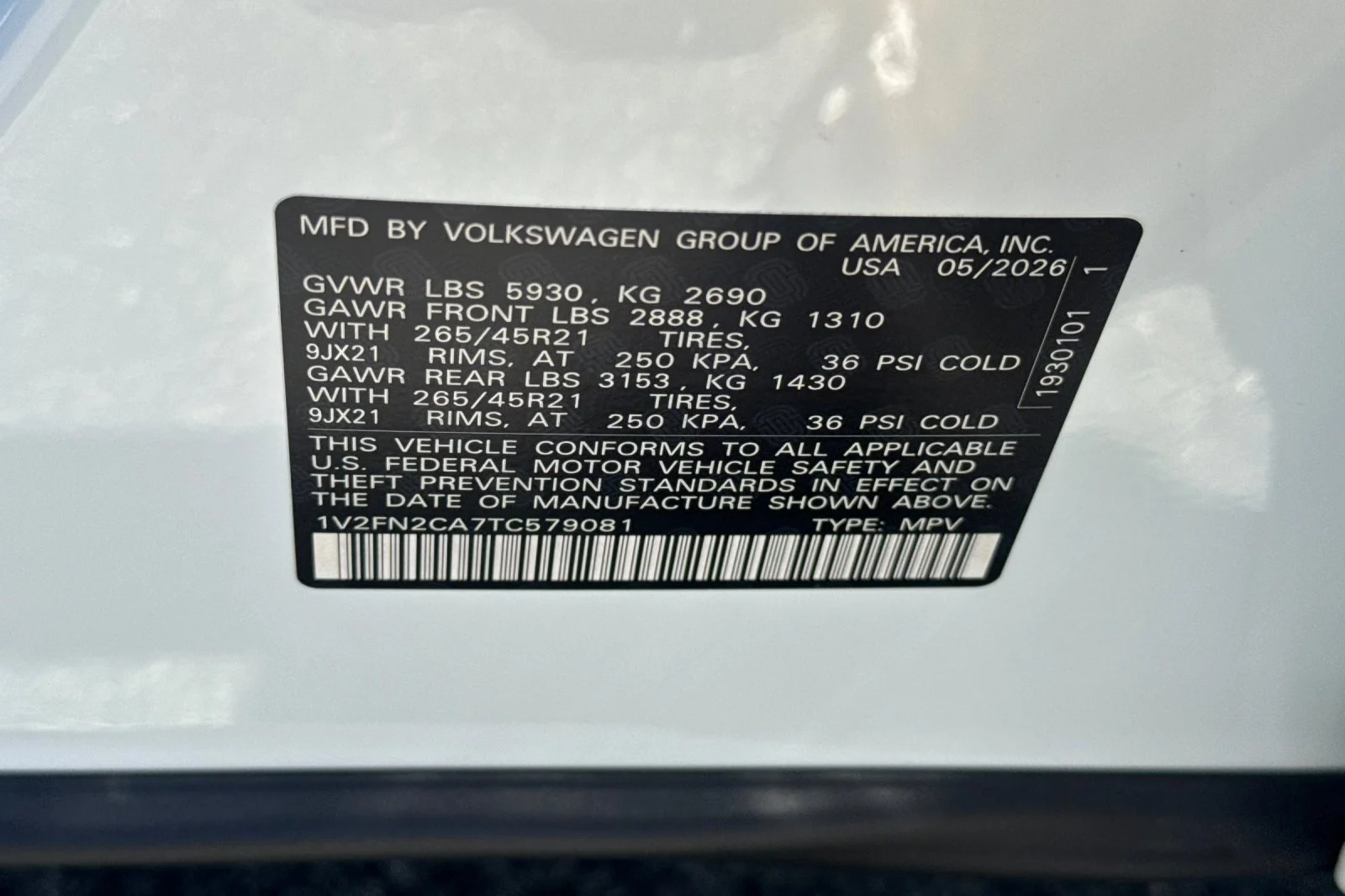 New 2026 White Volkswagen 2.0T SEL Premium R-Line image 28