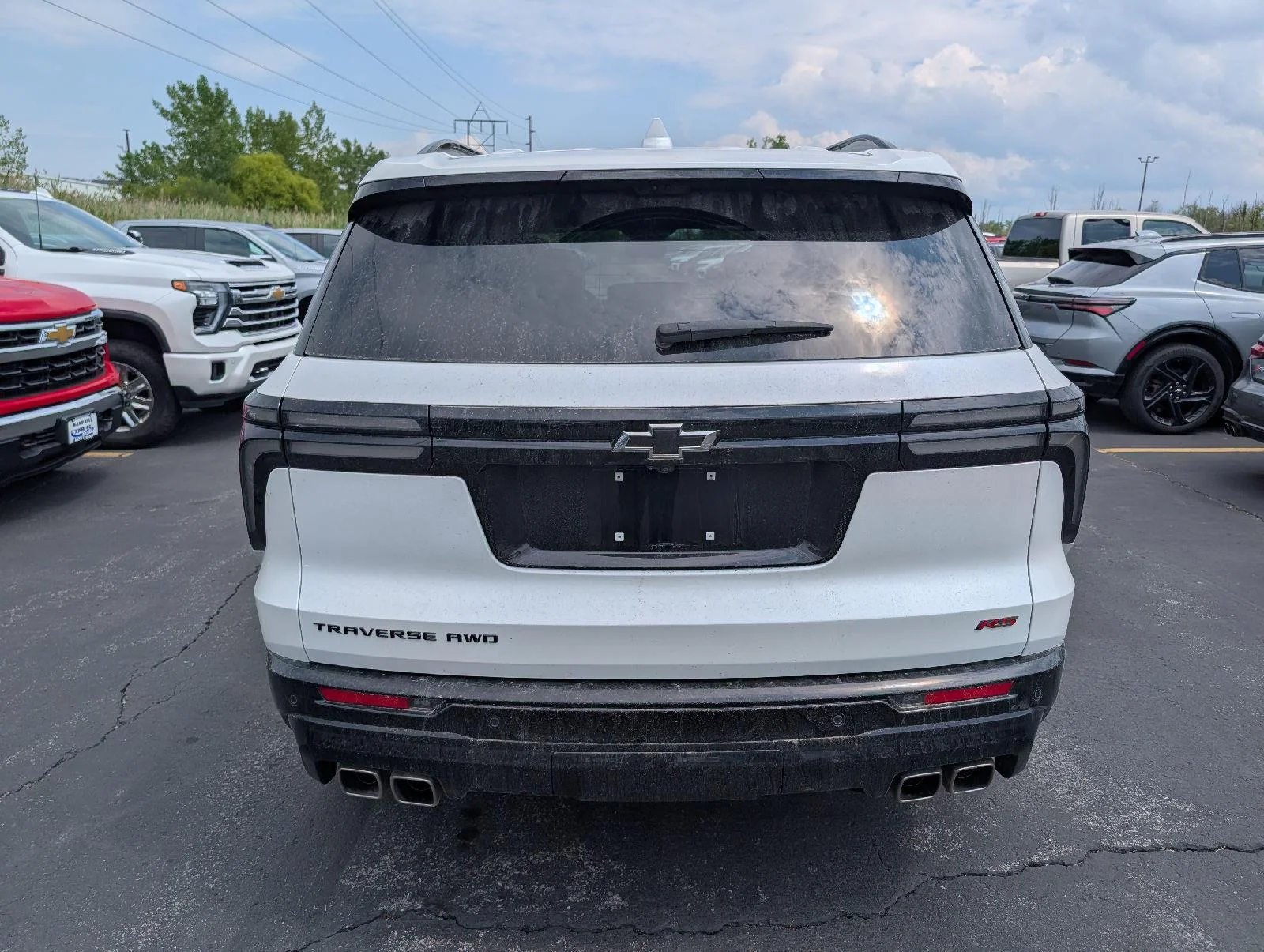 Used 2024 Iridescent Pearl Tricoat Chevrolet RS image 6