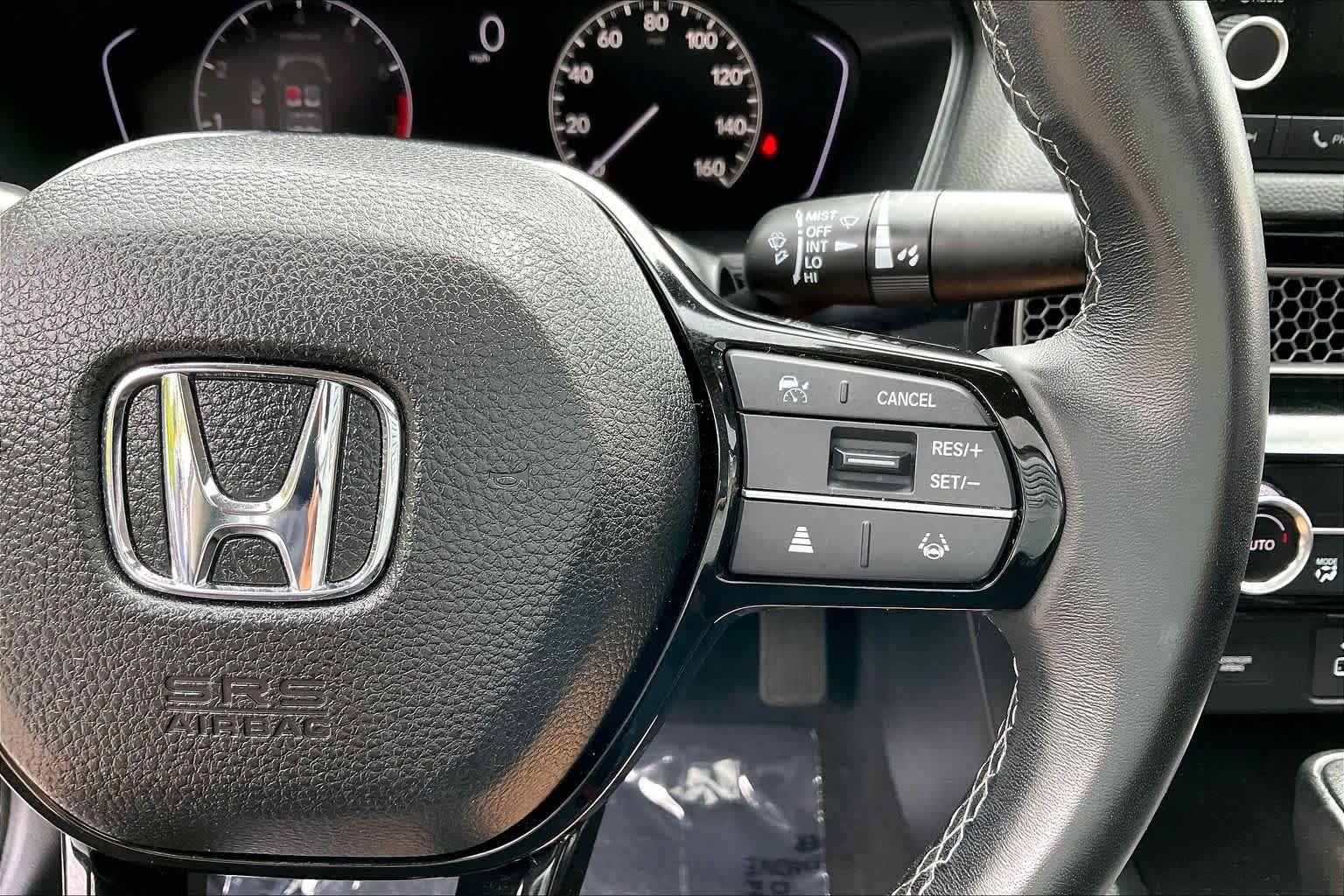 Used 2023 Meteorite Gray Metallic Honda EX image 25