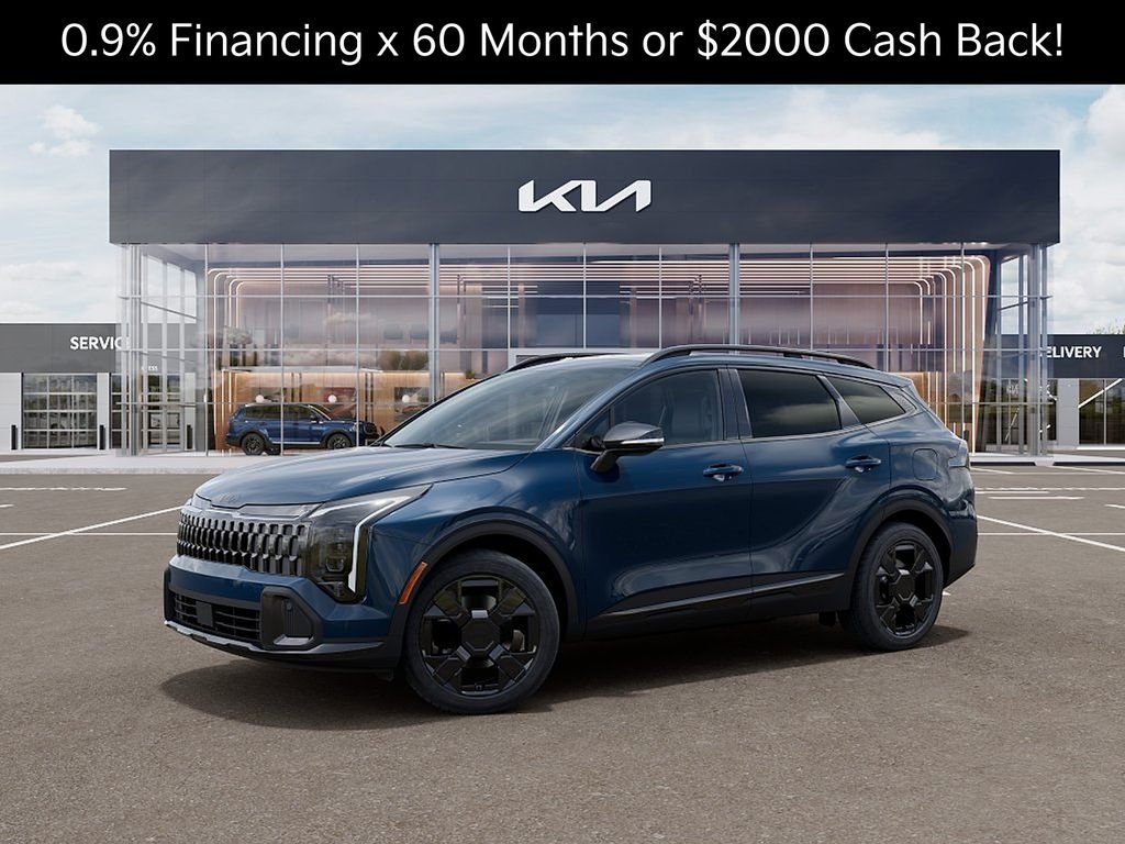 New 2026 Blue Kia X-Line image 3