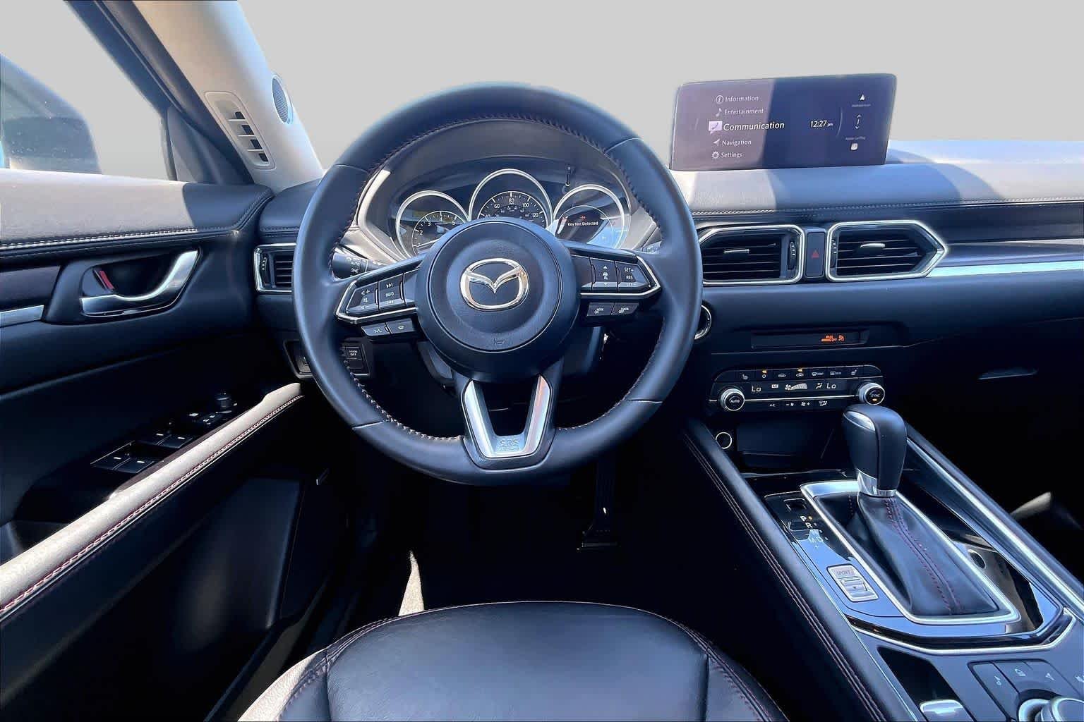 Used 2025 Polymetal Gray Metallic Mazda 2.5 S Carbon Edition image 6