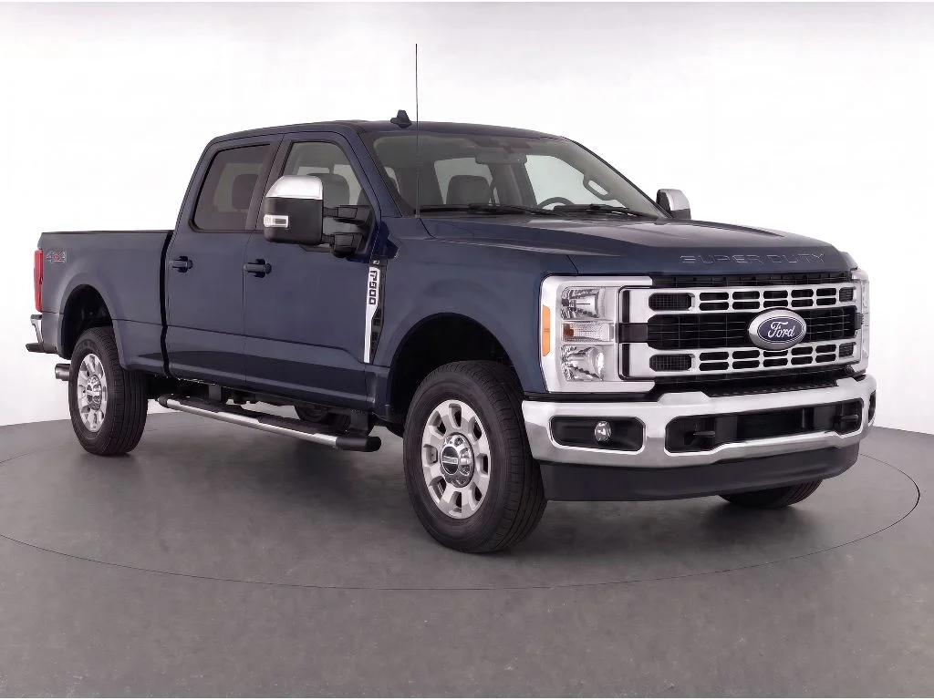 Used 2024 Antimatter Blue Metallic Ford XLT image 3