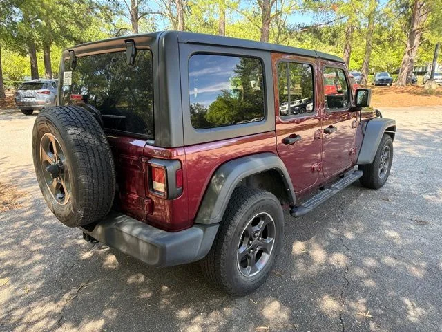 Used 2021 Red Jeep Unlimited Sport S image 5