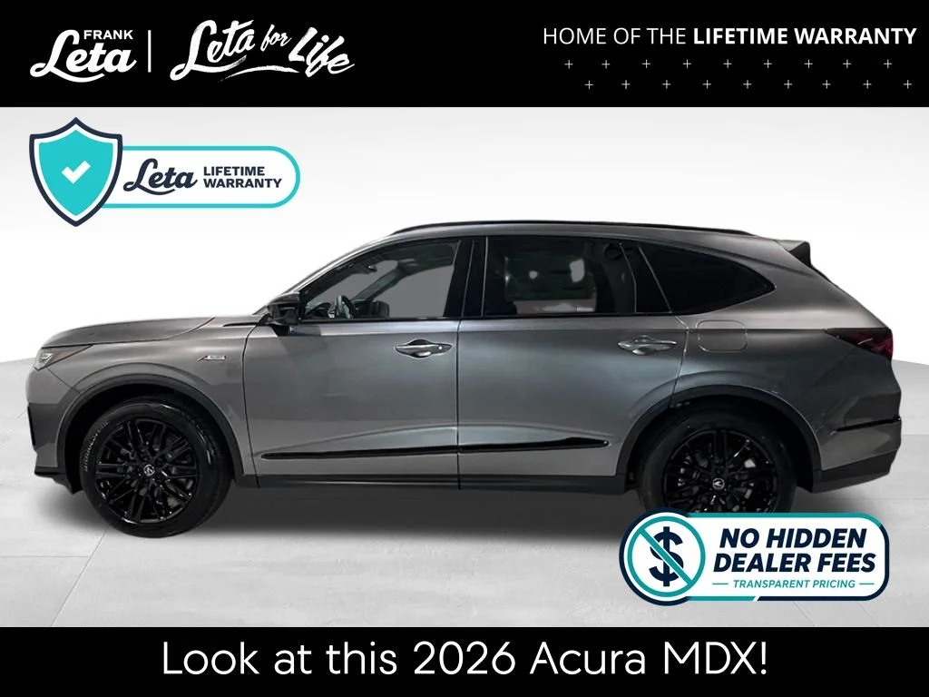 New 2026 Black Acura A-Spec Advance Package image 2