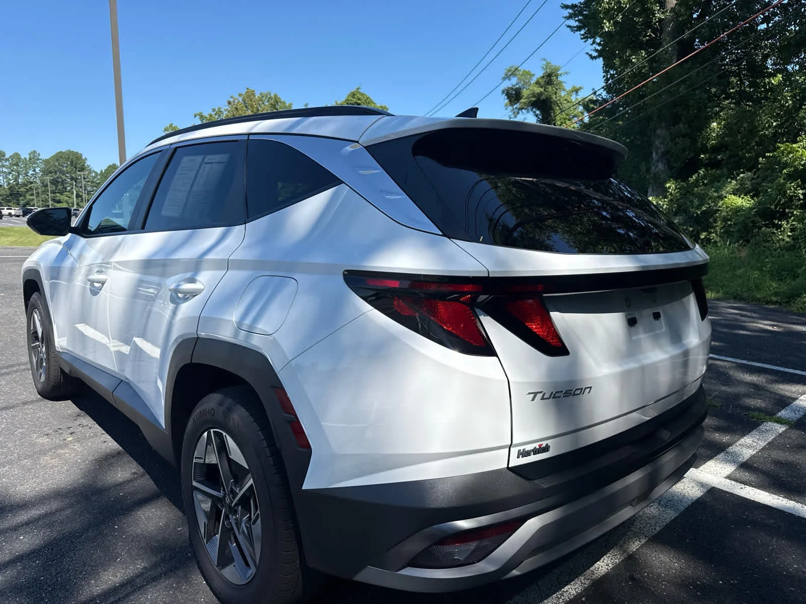 Used 2025 Serenity White Pearl Hyundai SEL image 3