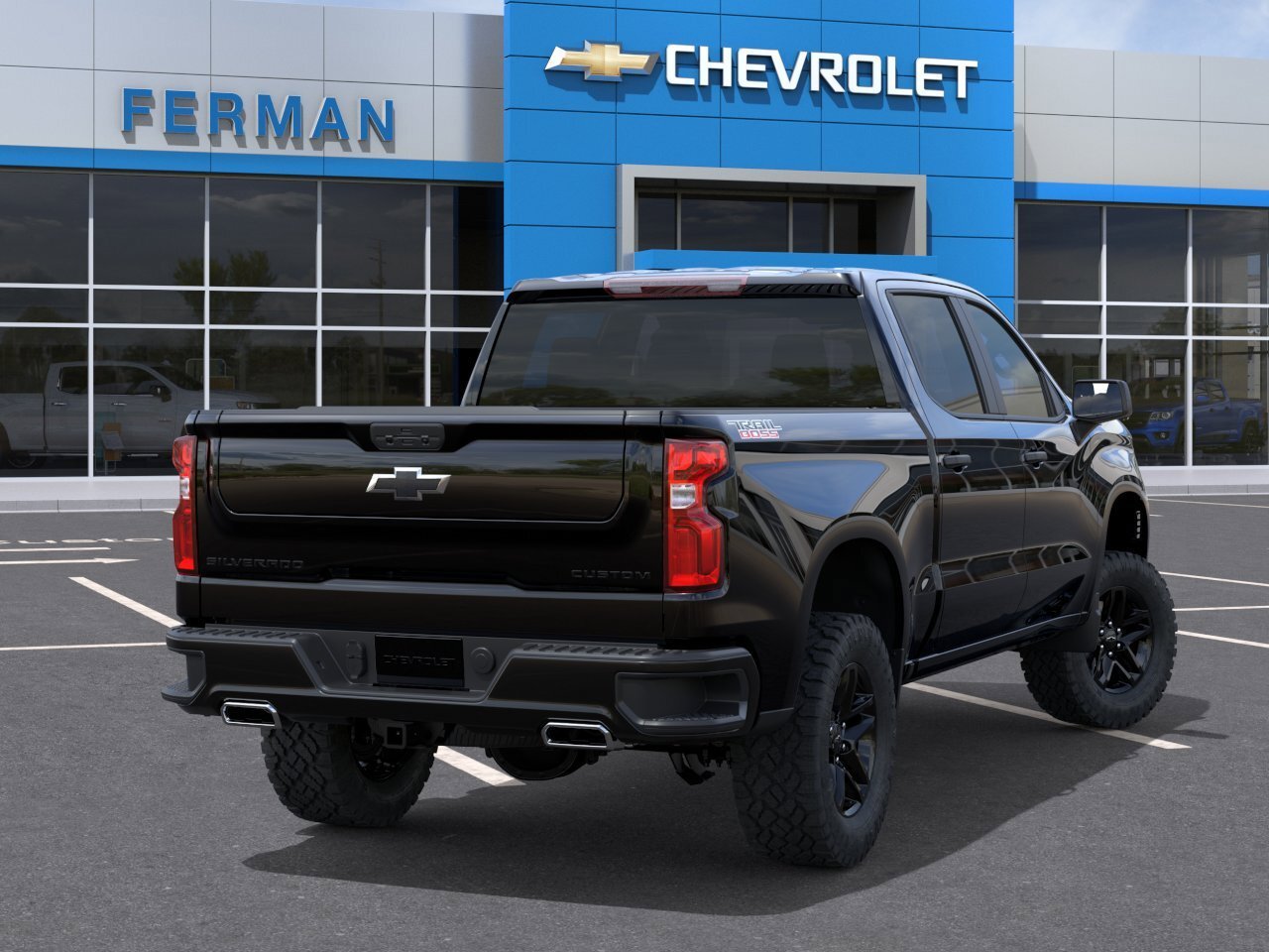 New 2026 Black Chevrolet Custom Trail Boss image 5