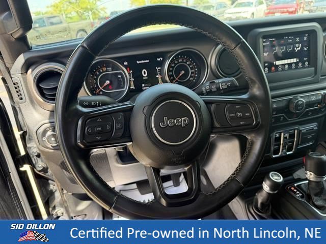 Used 2020 Black Clear Coat Jeep Sport image 8