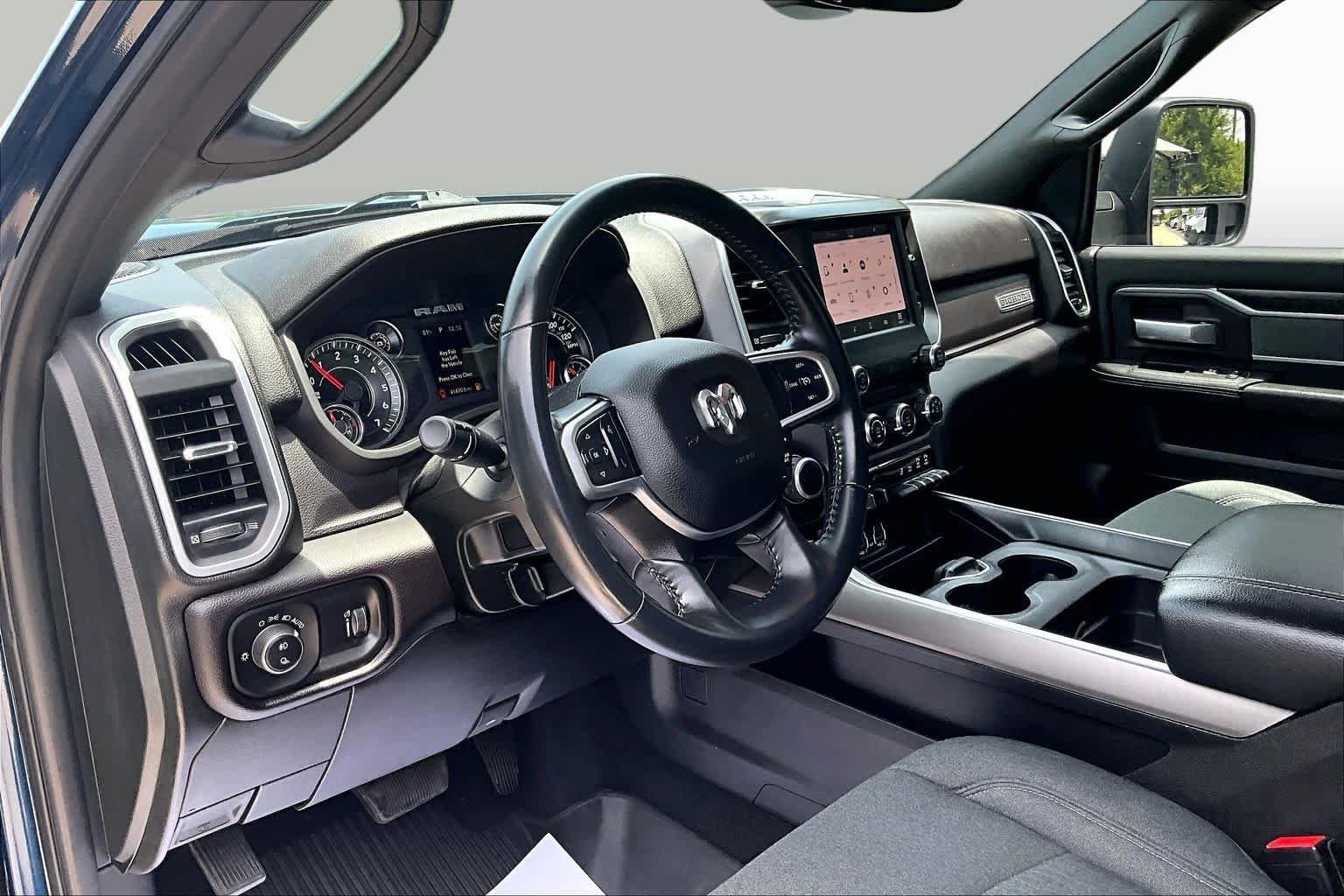 Used 2023 Patriot Blue Pearlcoat Ram Big Horn image 18