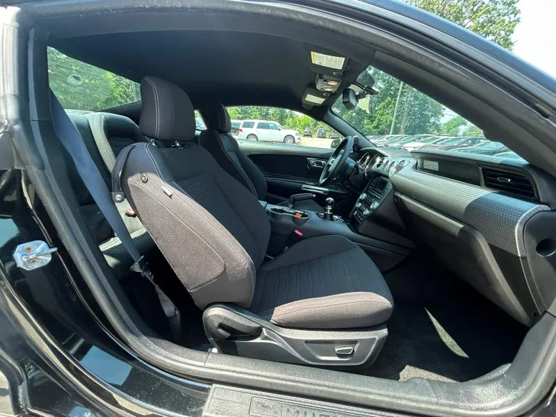 Used 2016 Black Ford EcoBoost Coupe 2D image 22