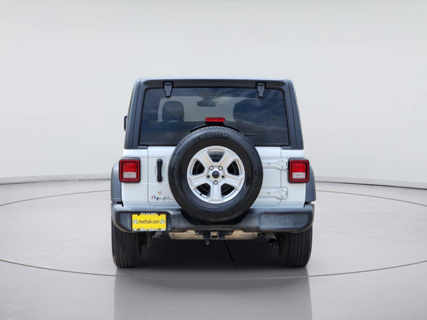 Certified Used 2020 Bright White Clearcoat Jeep Sport S image 5