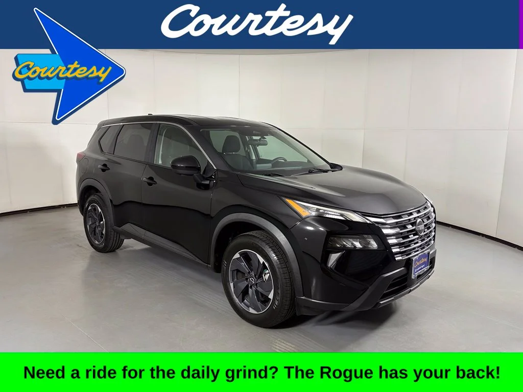 Used 2024 Black Nissan SV image 1