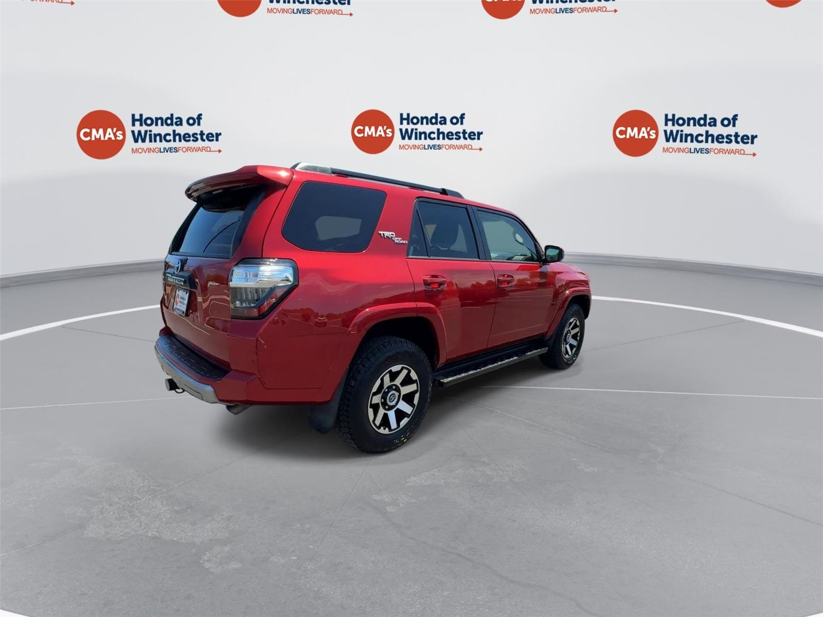 Used 2019 Barcelona Red Metallic Toyota TRD Off-Road image 8