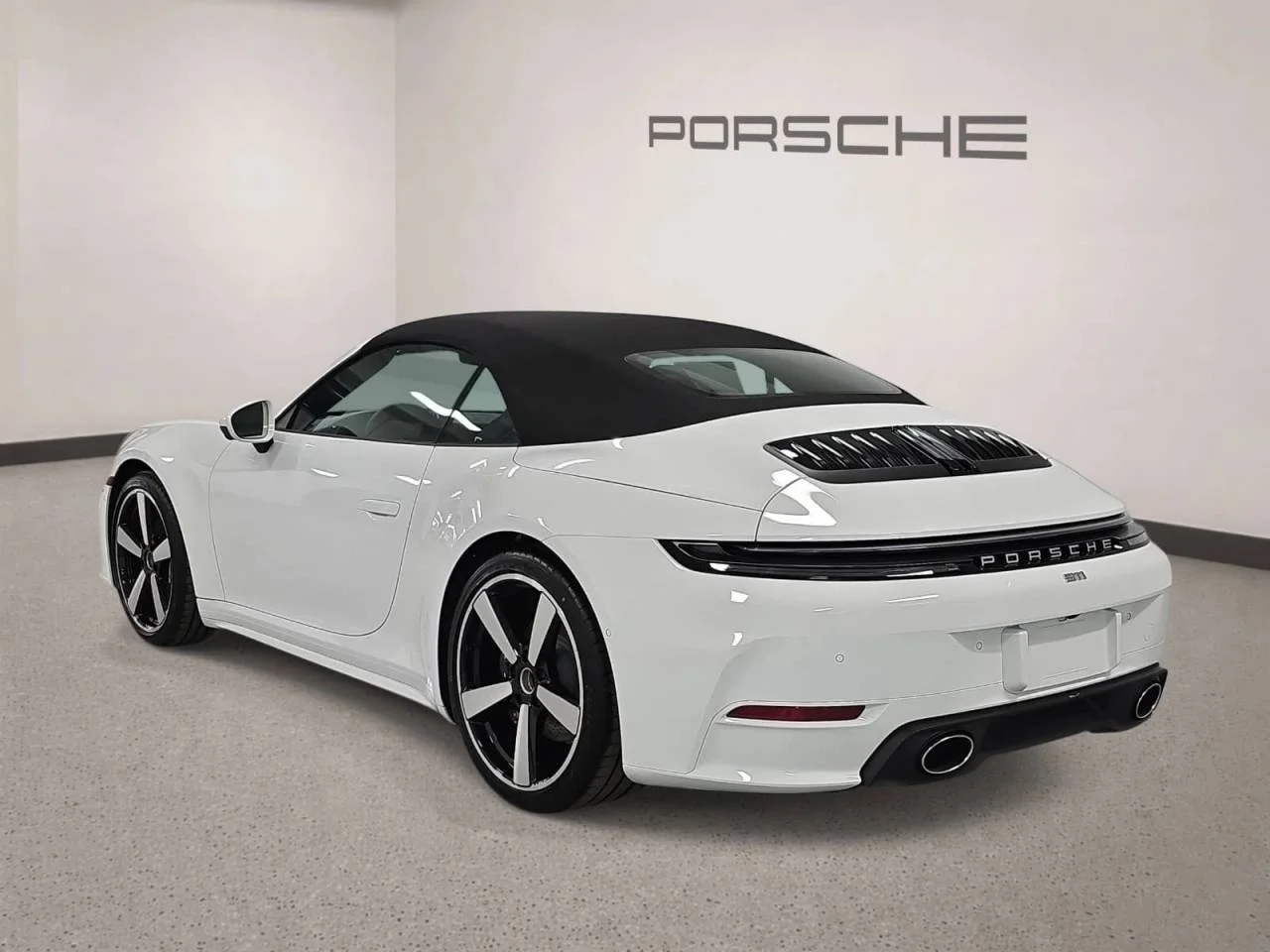 New 2026 White Porsche Carrera Cabriolet image 3