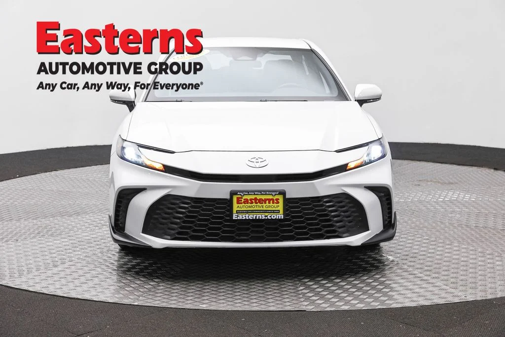 Used 2025 White Toyota SE image 2