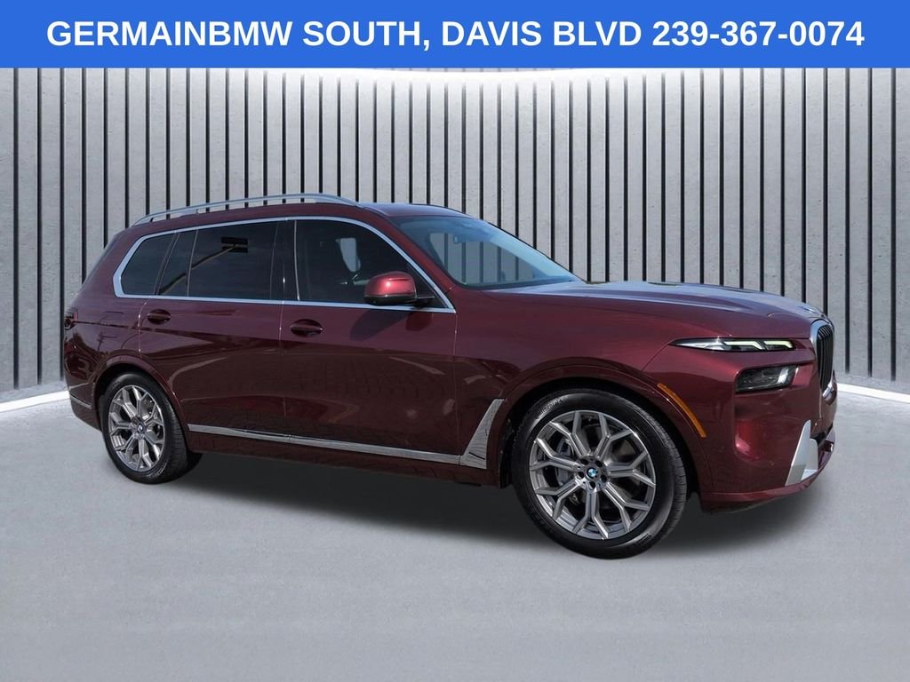 Certified Used 2024 Red Metallic BMW xDrive40i image 3