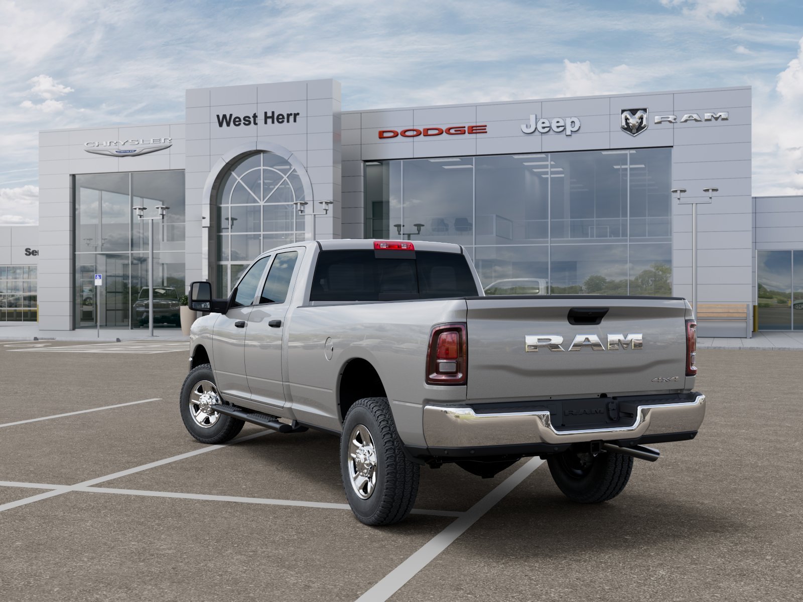 New 2026 Silver-Zynith Exterior Paint RAM Tradesman image 29