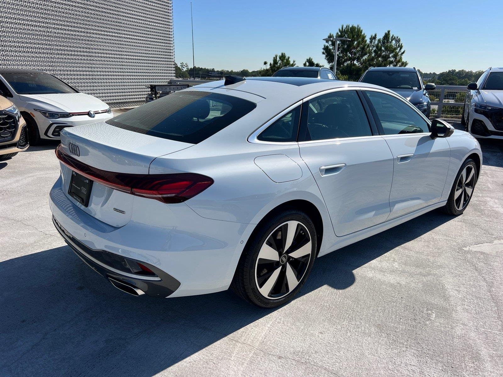 Used 2025 Glacier White Metallic Audi Premium image 5