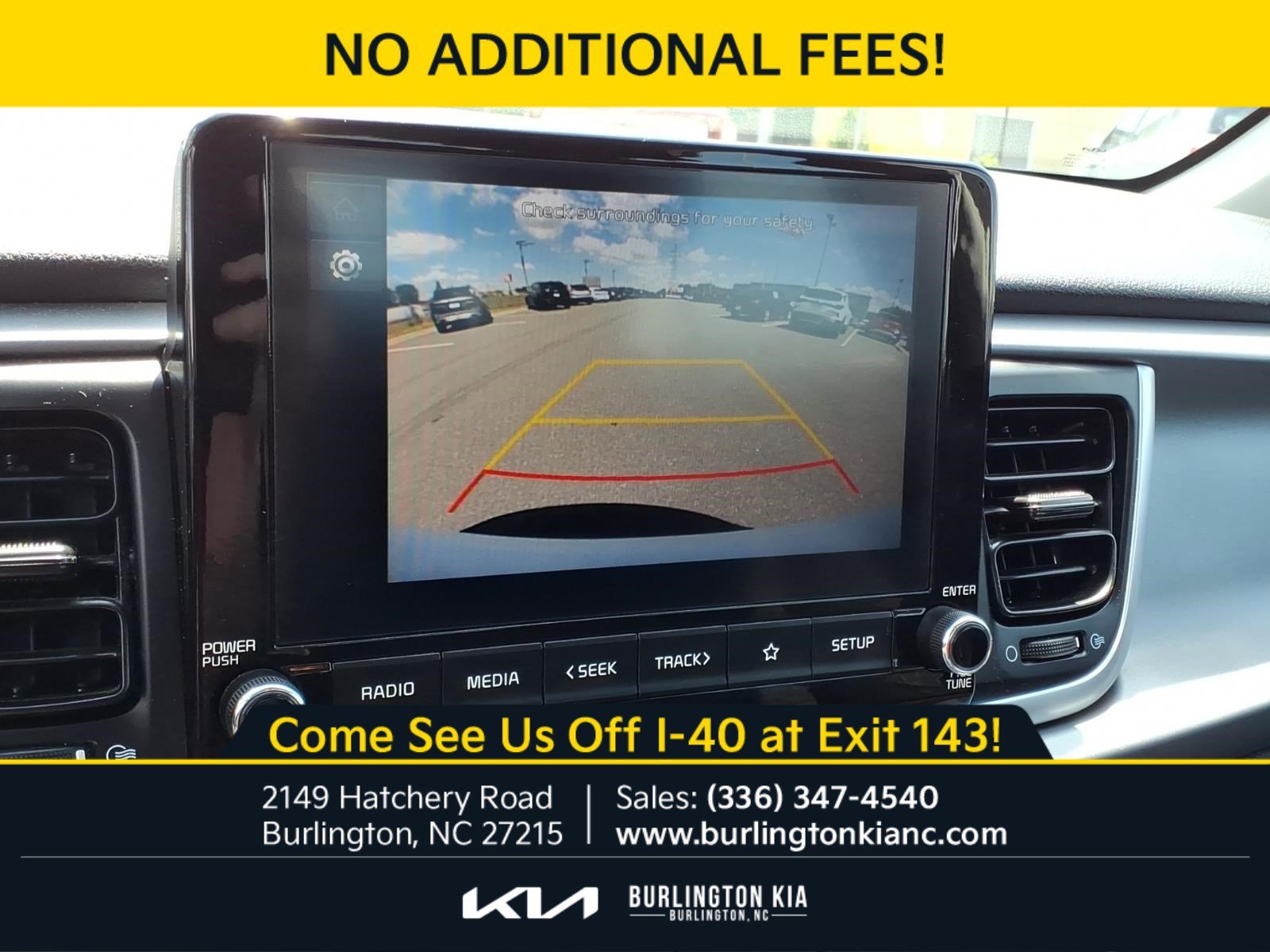 Used 2023 Clear White Kia LX image 10