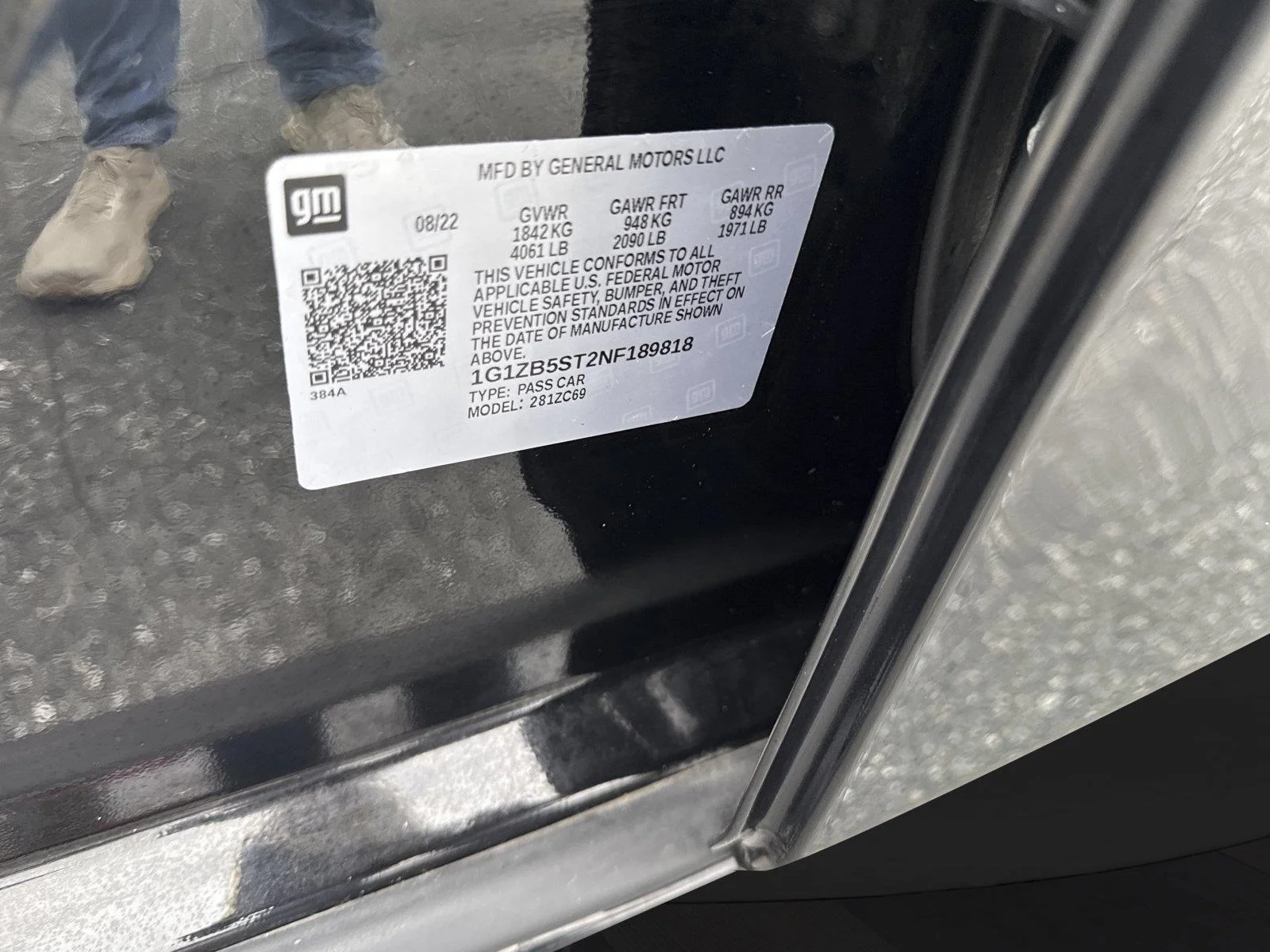 Used 2022 MOSAIC BLACK METALLIC Chevrolet LS image 35