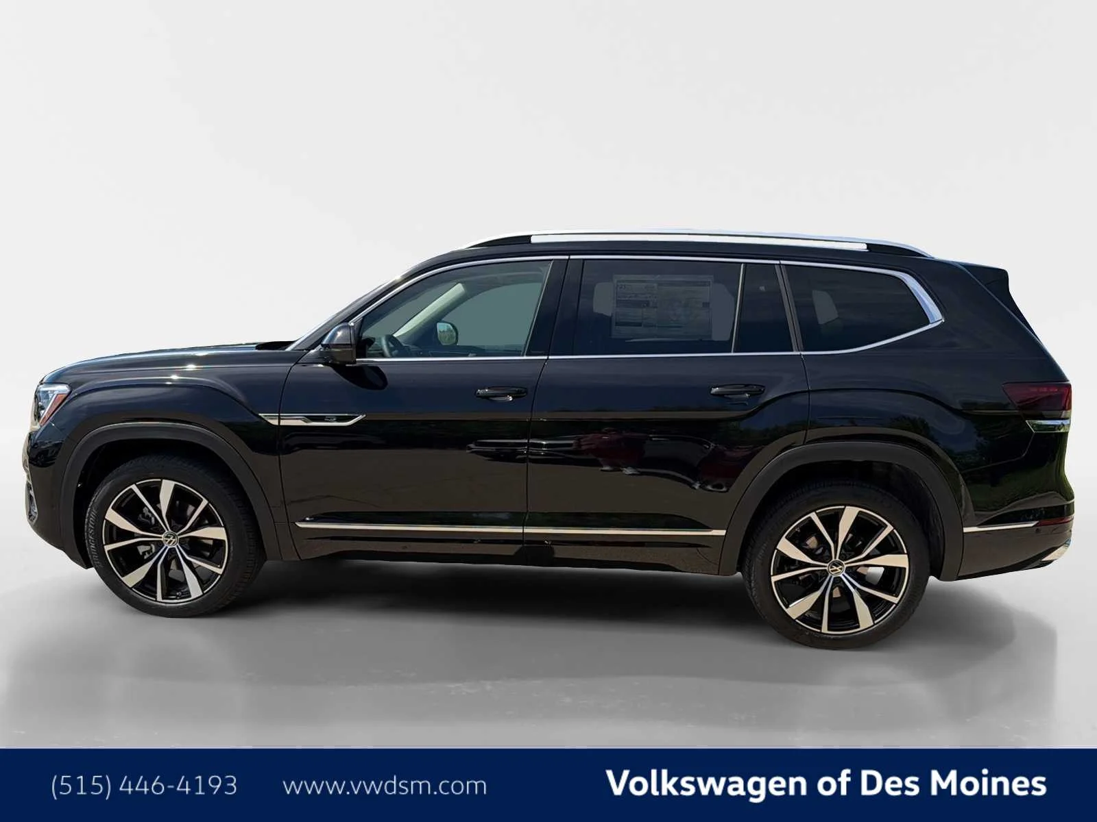 New 2026 Deep Black Pearl Volkswagen 2.0T SEL Premium R-Line image 3