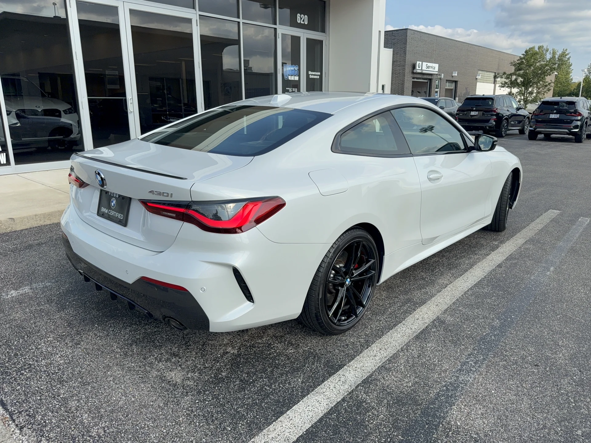 Certified Used 2024 Mineral White Metallic BMW 430i xDrive image 3