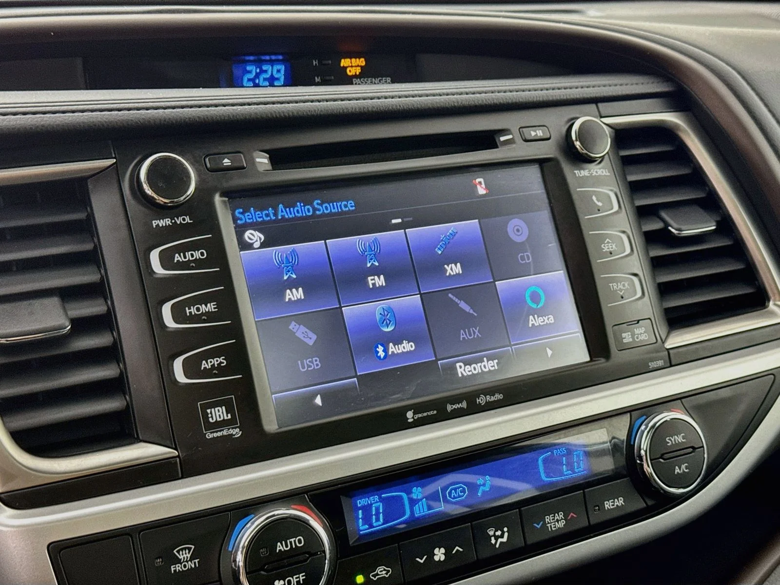 Used 2019 Blue Toyota Limited image 12