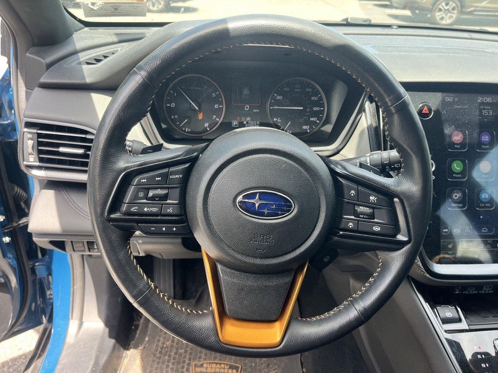 Used 2024 Geyser Blue Subaru Wilderness image 15