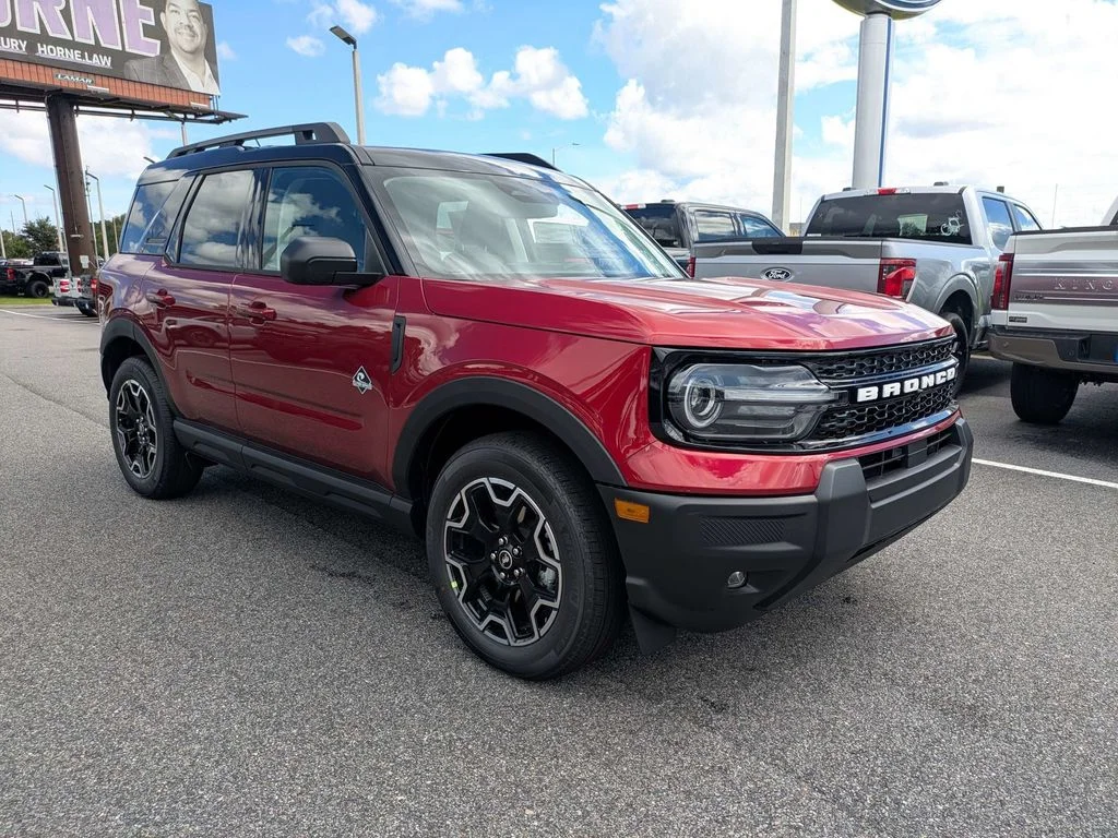 New 2026 Ruby Red Metallic Tinted Clearcoat Ford Outer Banks image 2