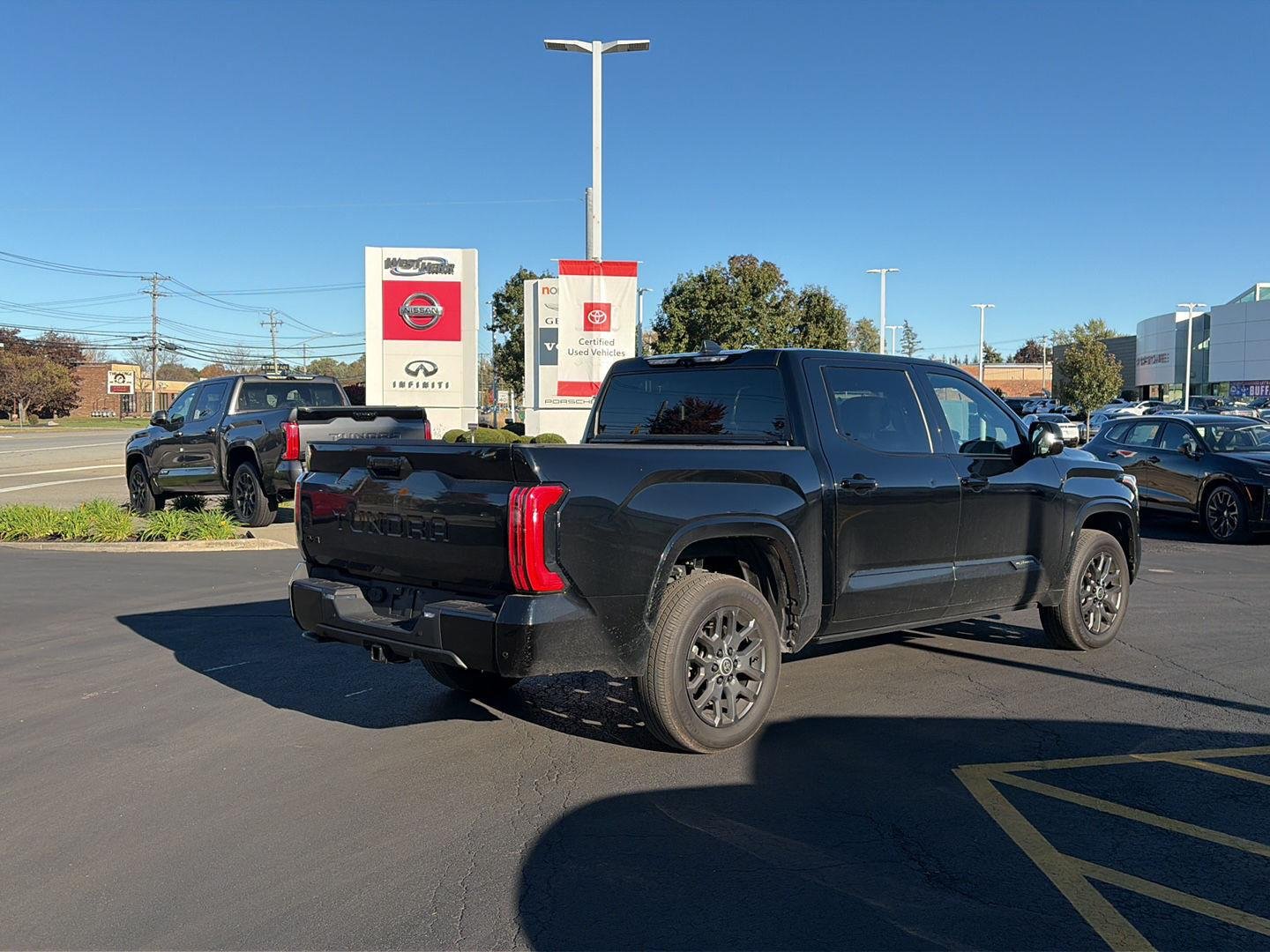 Used 2024 Midnight Black Metallic Toyota Platinum image 3