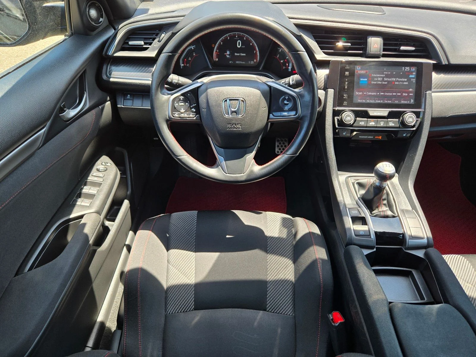 Used 2018 Crystal Black Pearl Honda Si image 16