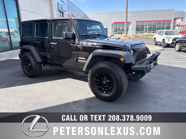 Used 2016 Black Jeep Unlimited Sport image 8
