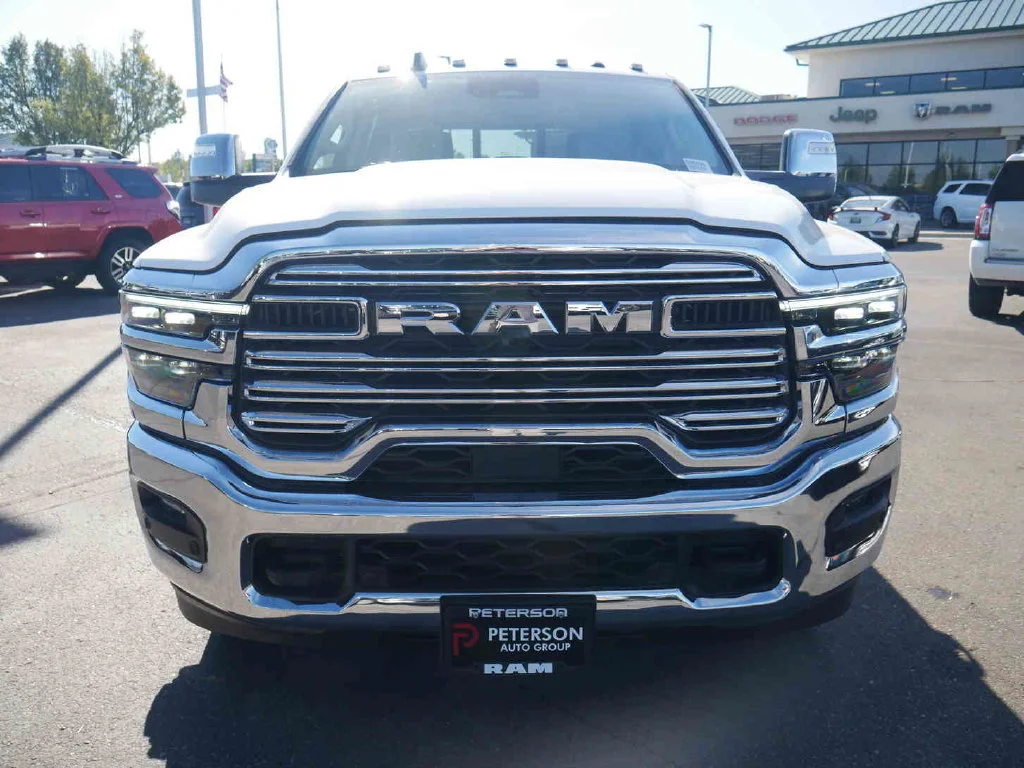 New 2026 White Ram Laramie Dually image 2