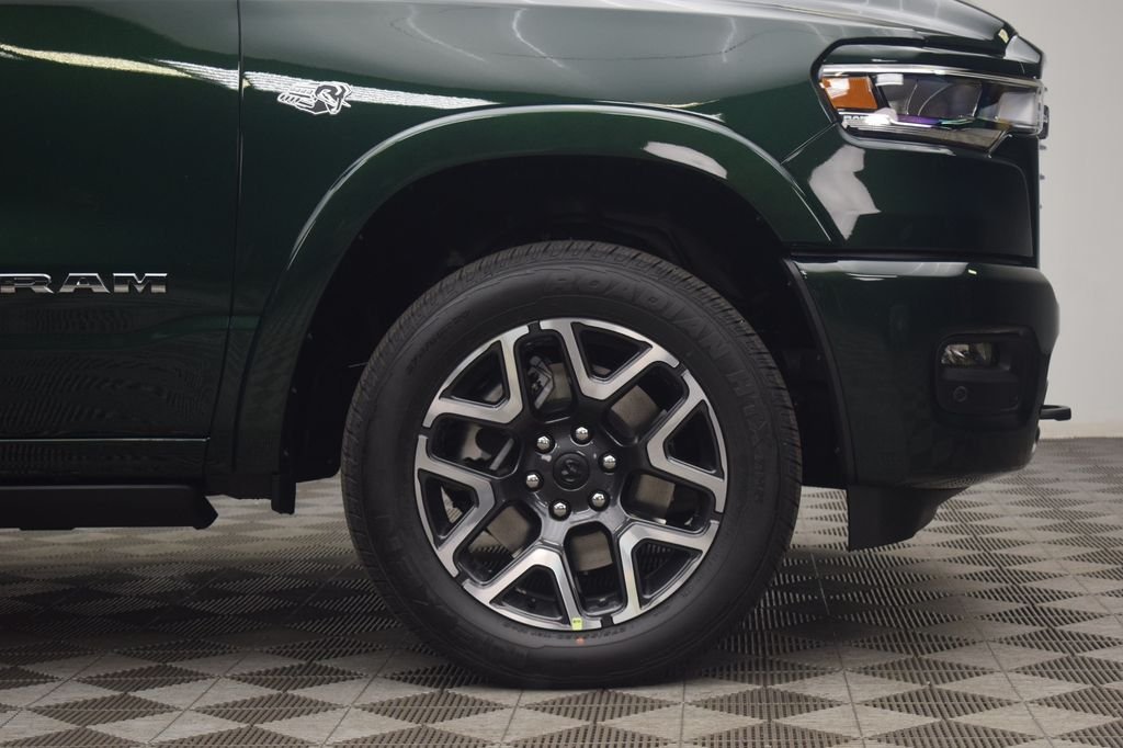 New 2026 Serrano-Green Metallic Exterior Paint RAM Laramie image 7