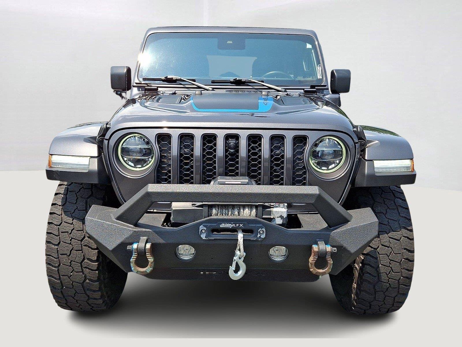Used 2021 Granite Crystal Metallic Clearcoat Jeep Unlimited Rubicon image 2