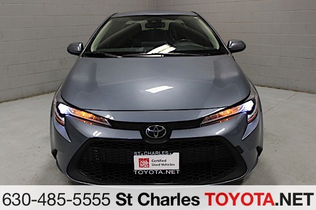 Certified Used 2020 Blue Toyota Le image 2