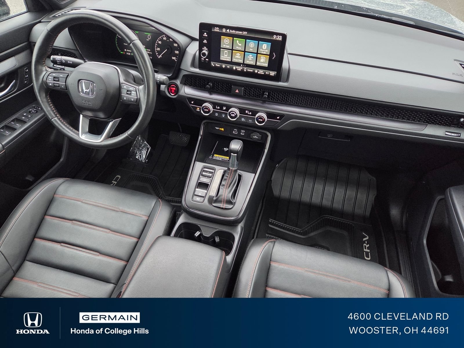 Used 2024 Lunar Silver Metallic Honda HYBRID AWD SPORT-L image 28