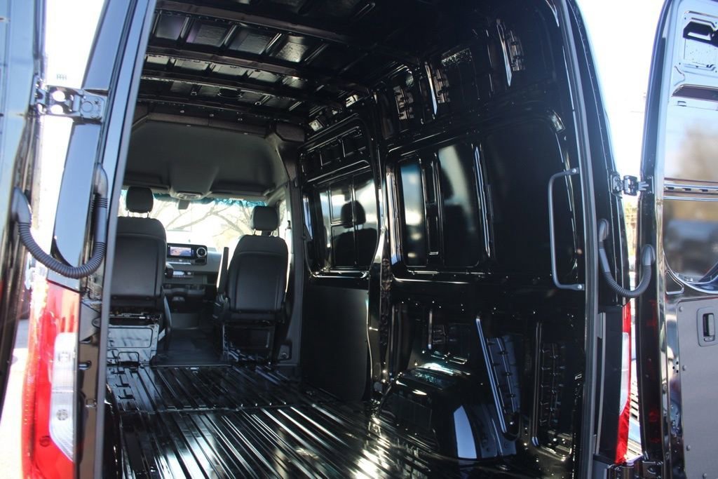 New 2026 Obsidian Black Metallic Mercedes-Benz Cargo 144 WB image 50