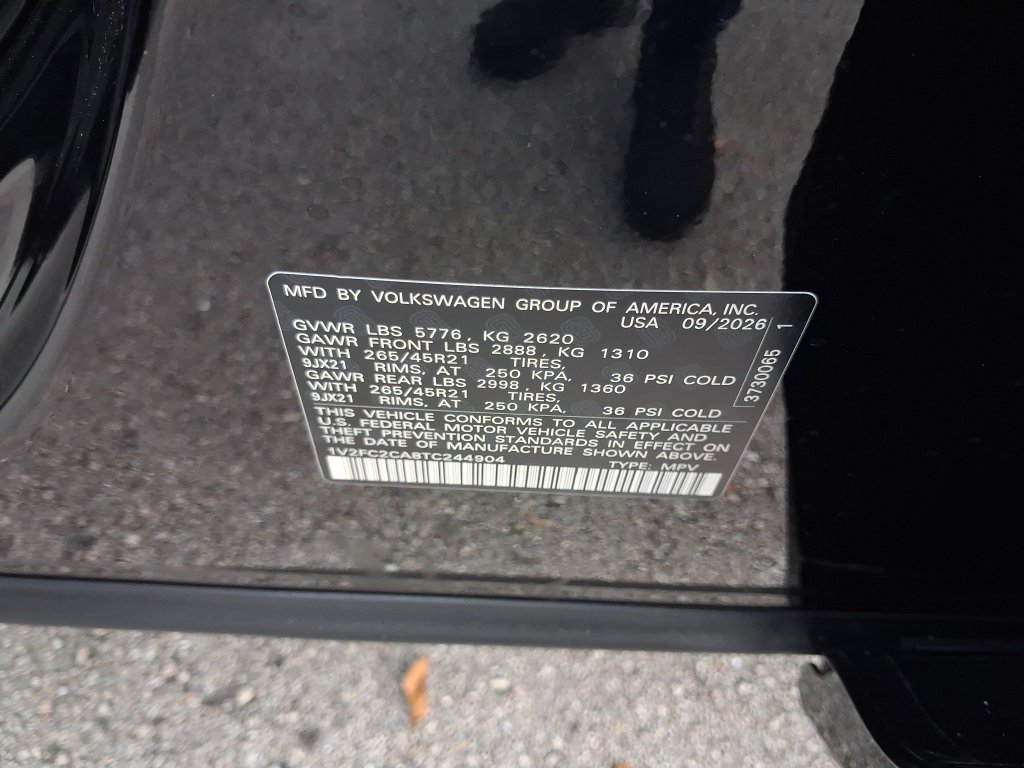 New 2026 Black Volkswagen SEL Premium R-Line image 14