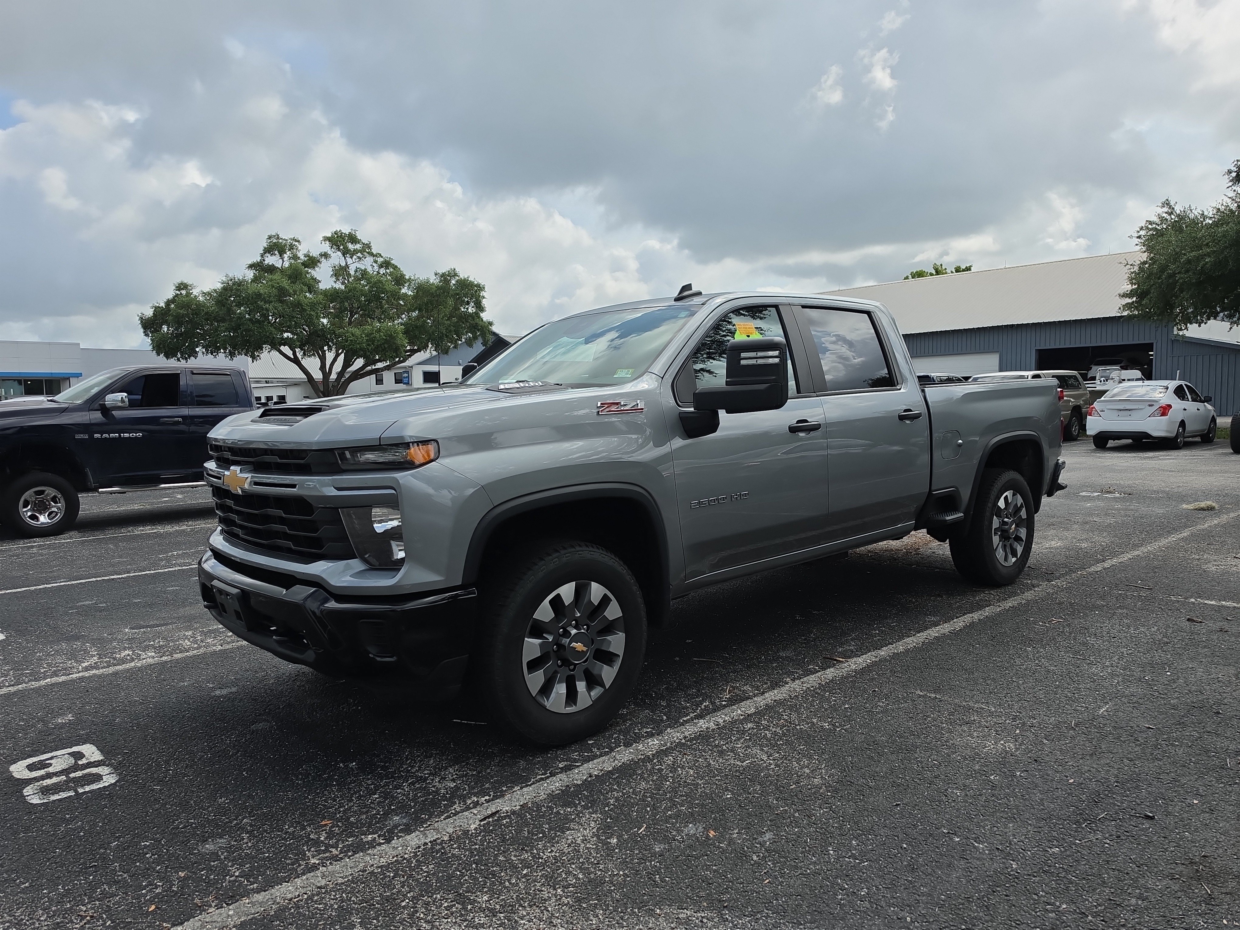 Used 2024 Sterling Gray Metallic Chevrolet Custom image 7