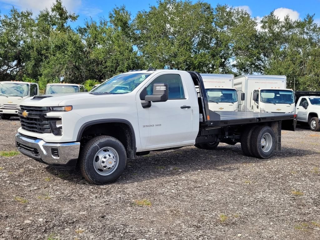 New 2025 Summit White Chevrolet Work Truck image 4