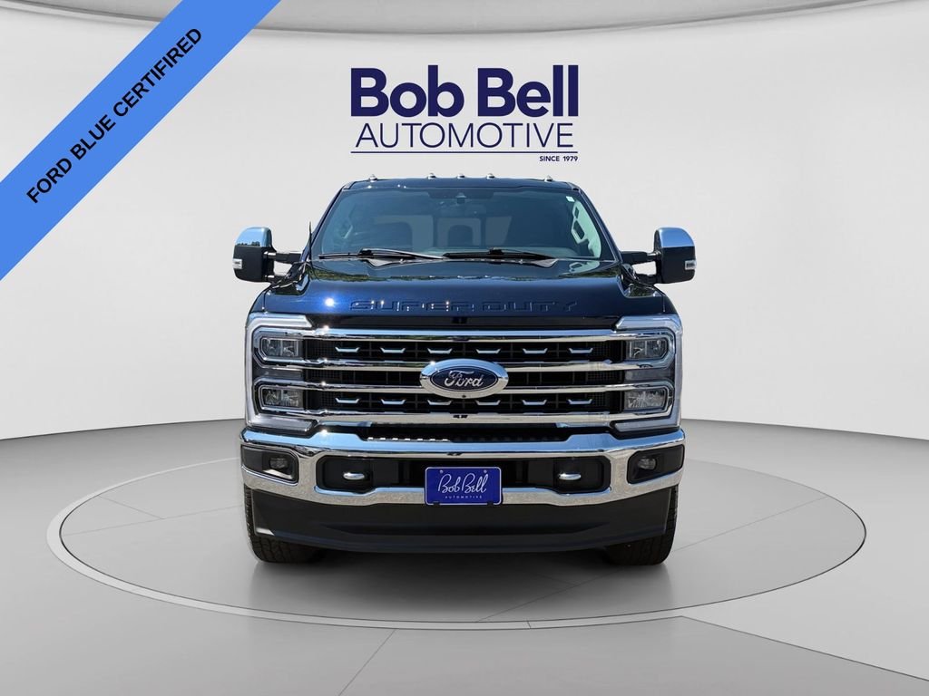 Certified Used 2023 Blue Metallic Ford Lariat image 2