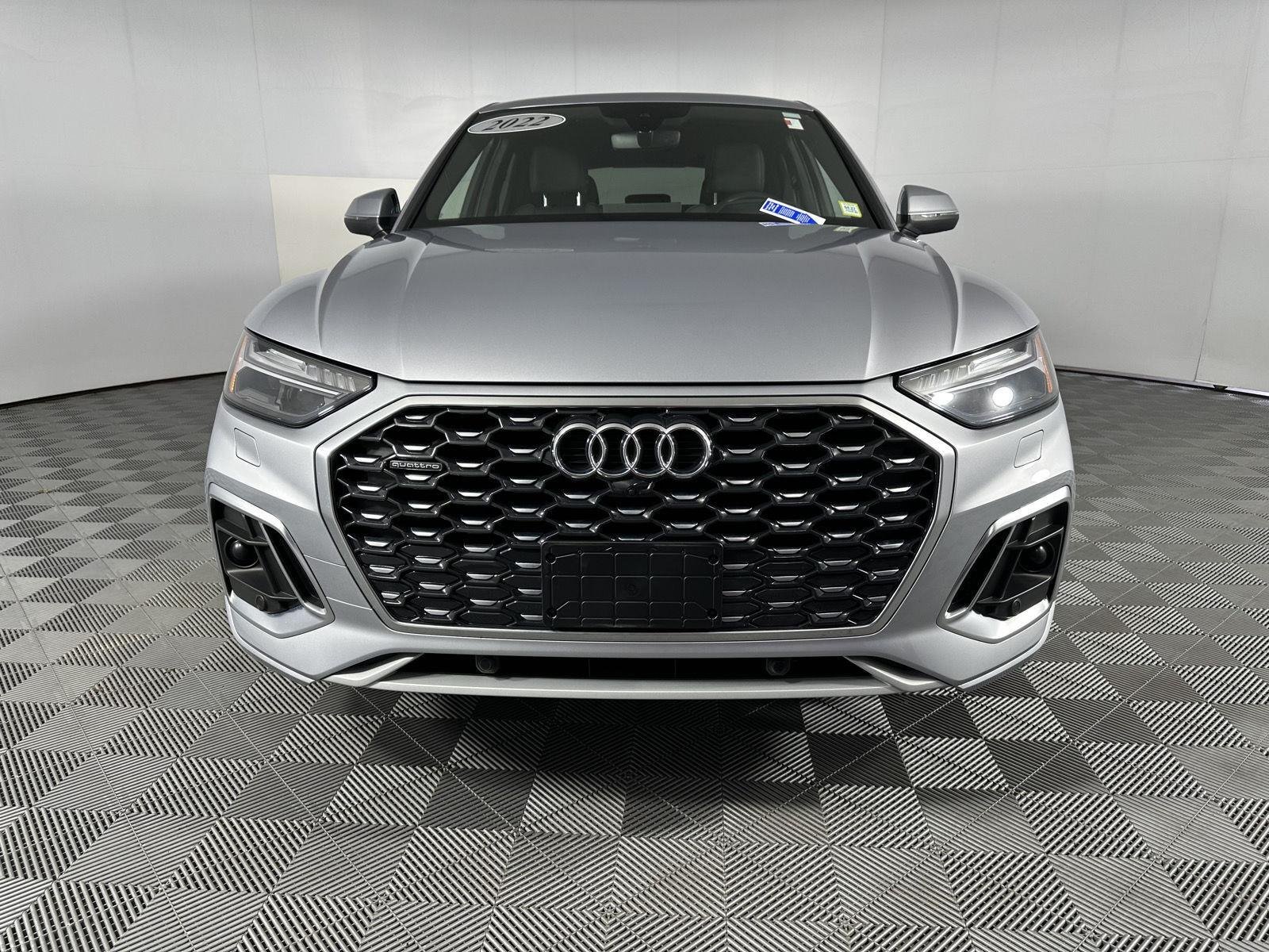 Used 2022 Florett Silver Metallic Audi S line Prestige image 2