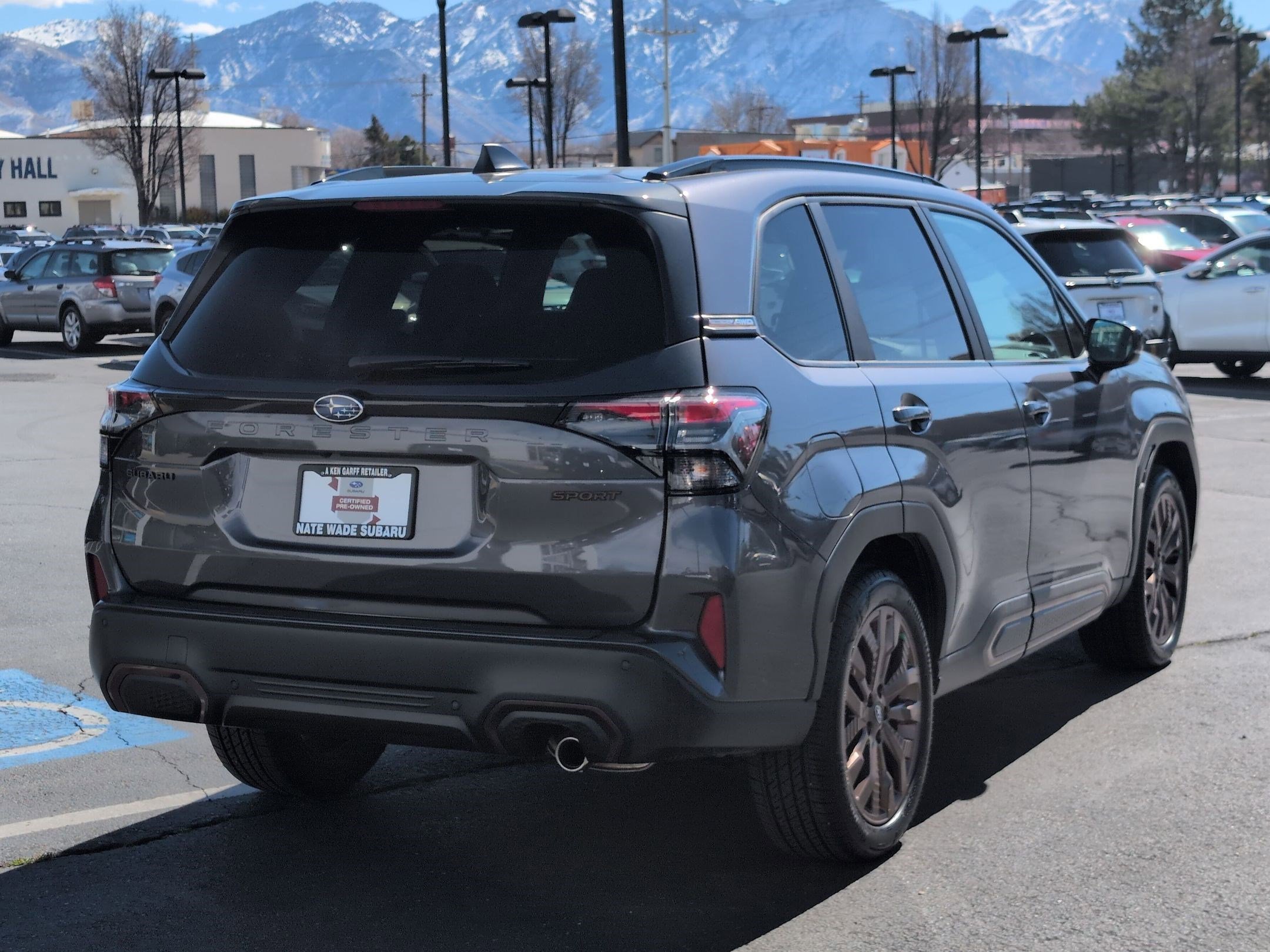 Used 2026 Magnetite Gray Metallic Subaru Sport image 3
