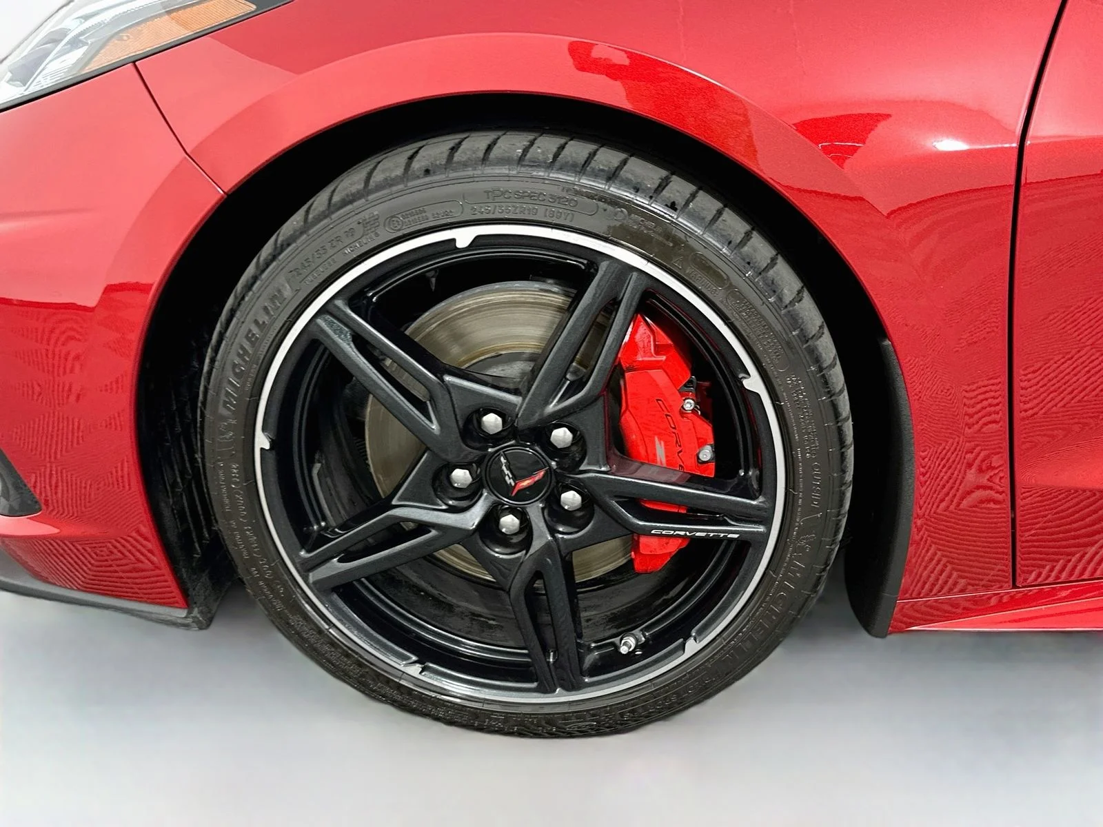 Used 2022 Red Mist Metallic Tintcoat Chevrolet Stingray image 34