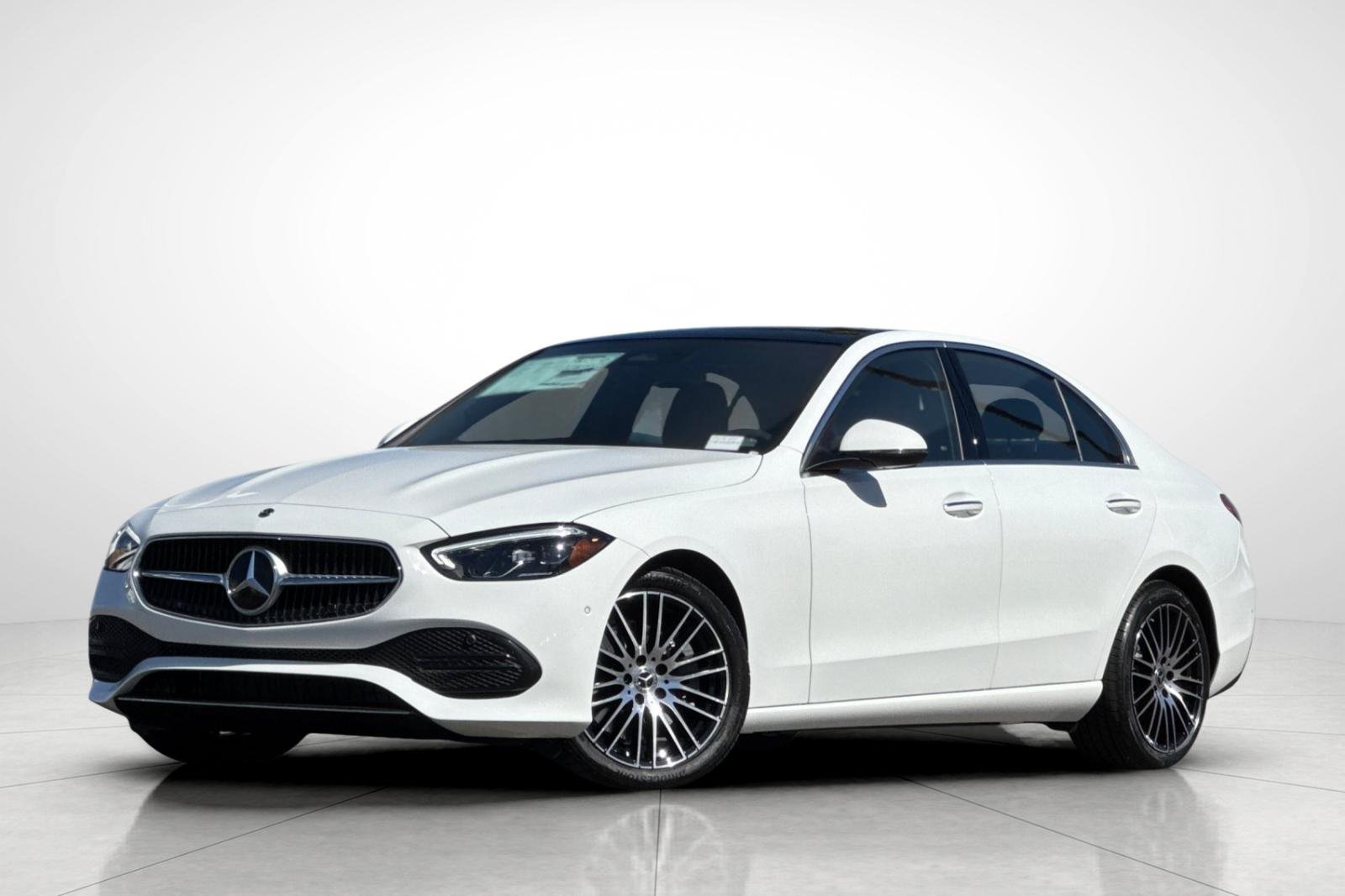 New 2026 Polar White Mercedes-Benz C 300 image 1