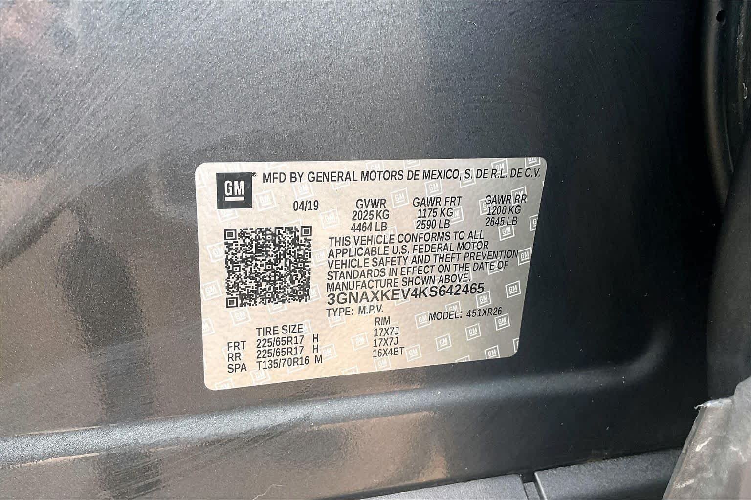 Used 2019 Nightfall Gray Metallic Chevrolet LT image 34