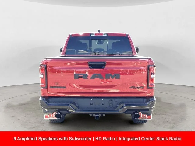 New 2026 Molten Red Ram BIG HORN CREW CAB 4X4 5